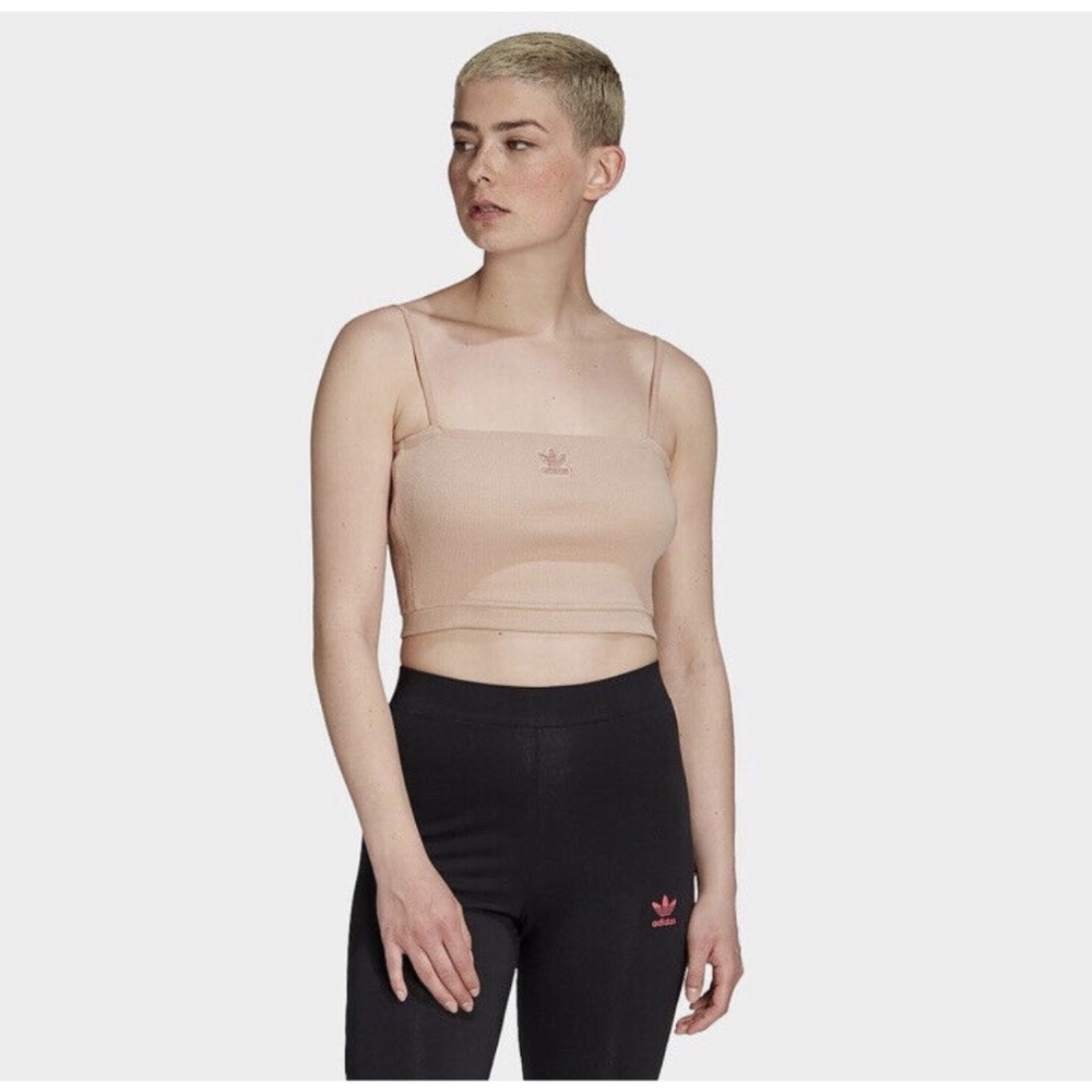 Adidas Originals Women’s bralette in nude, Rare - Picture 5 of 7